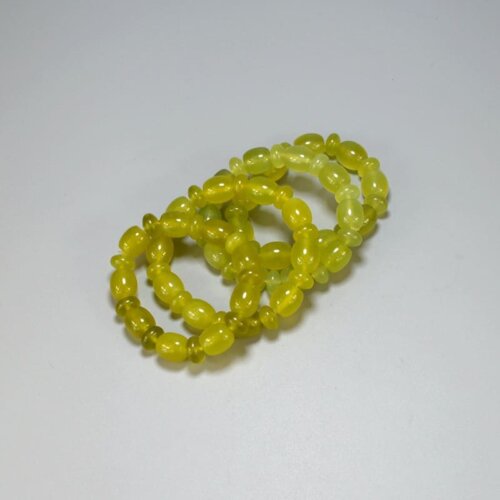 beaded jade stretch bracelets
