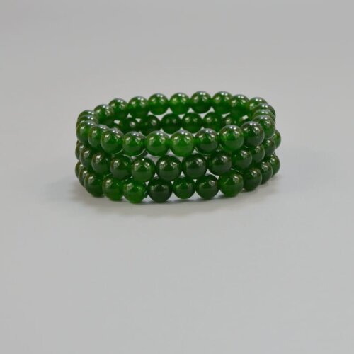 green bead bracelet