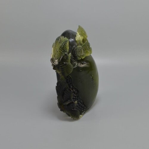 green jade sculpture