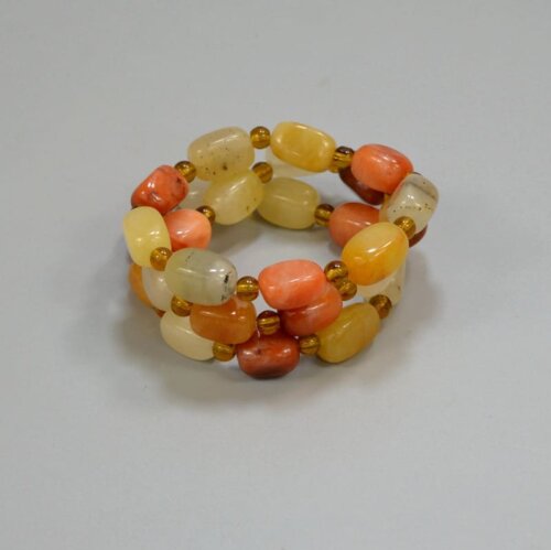 natural beaded jade bracelets