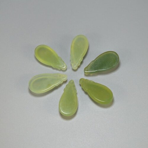 natural green jade pendants