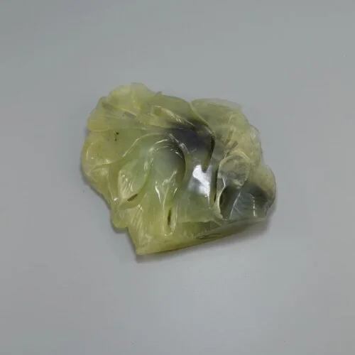 natural green jade stone