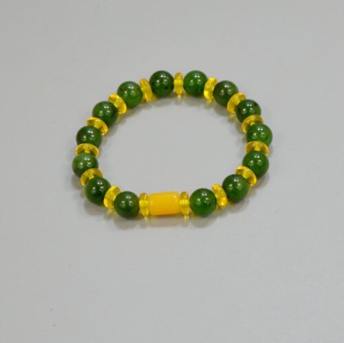 natural green nephrite jade bracelets
