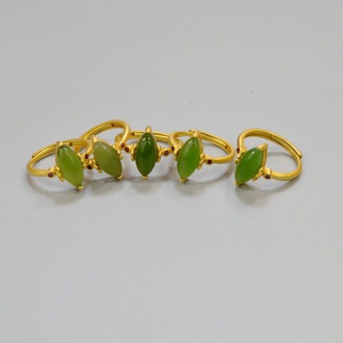 women jade ring jewelry